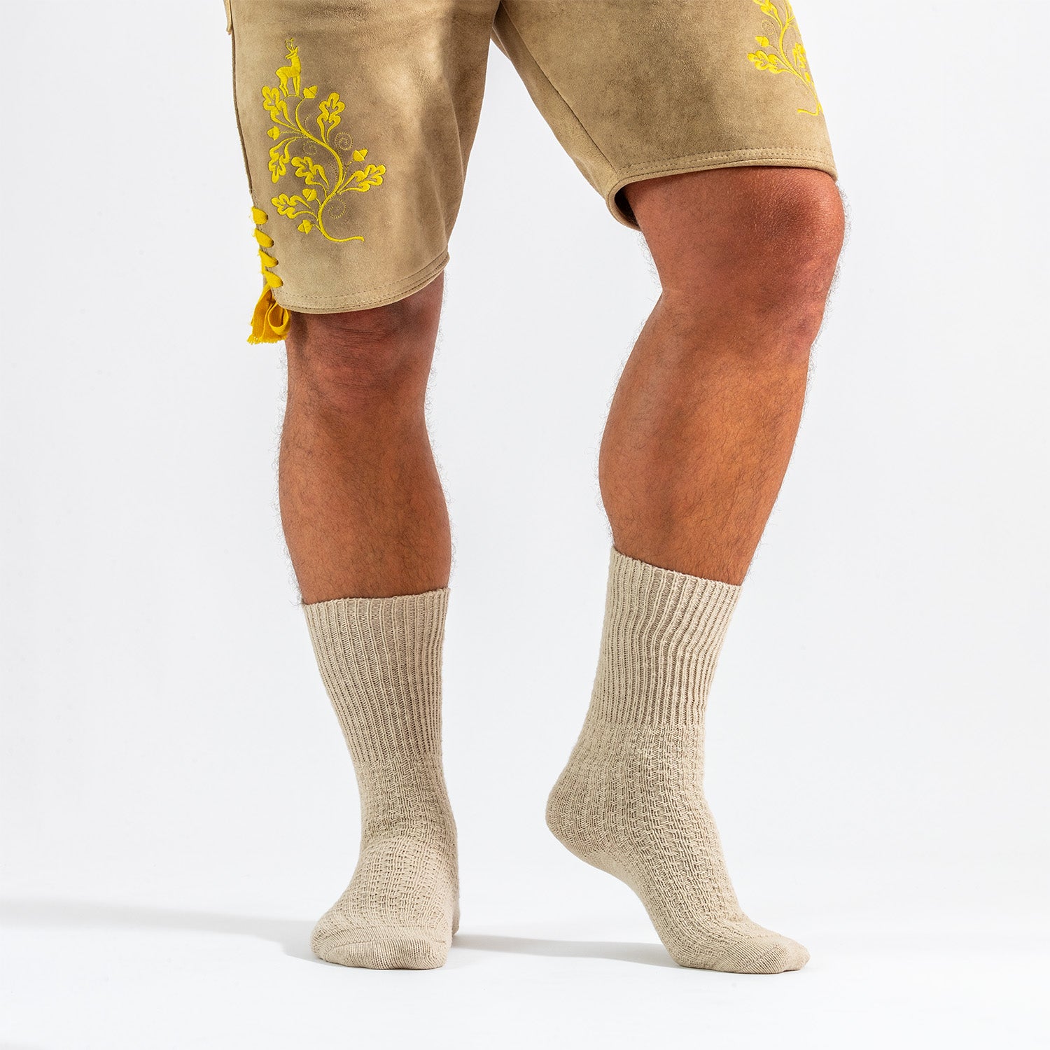 Stockerpoint Herren Kurze Trachtensocken 1er Pack (Modell: OC-Ludwig)