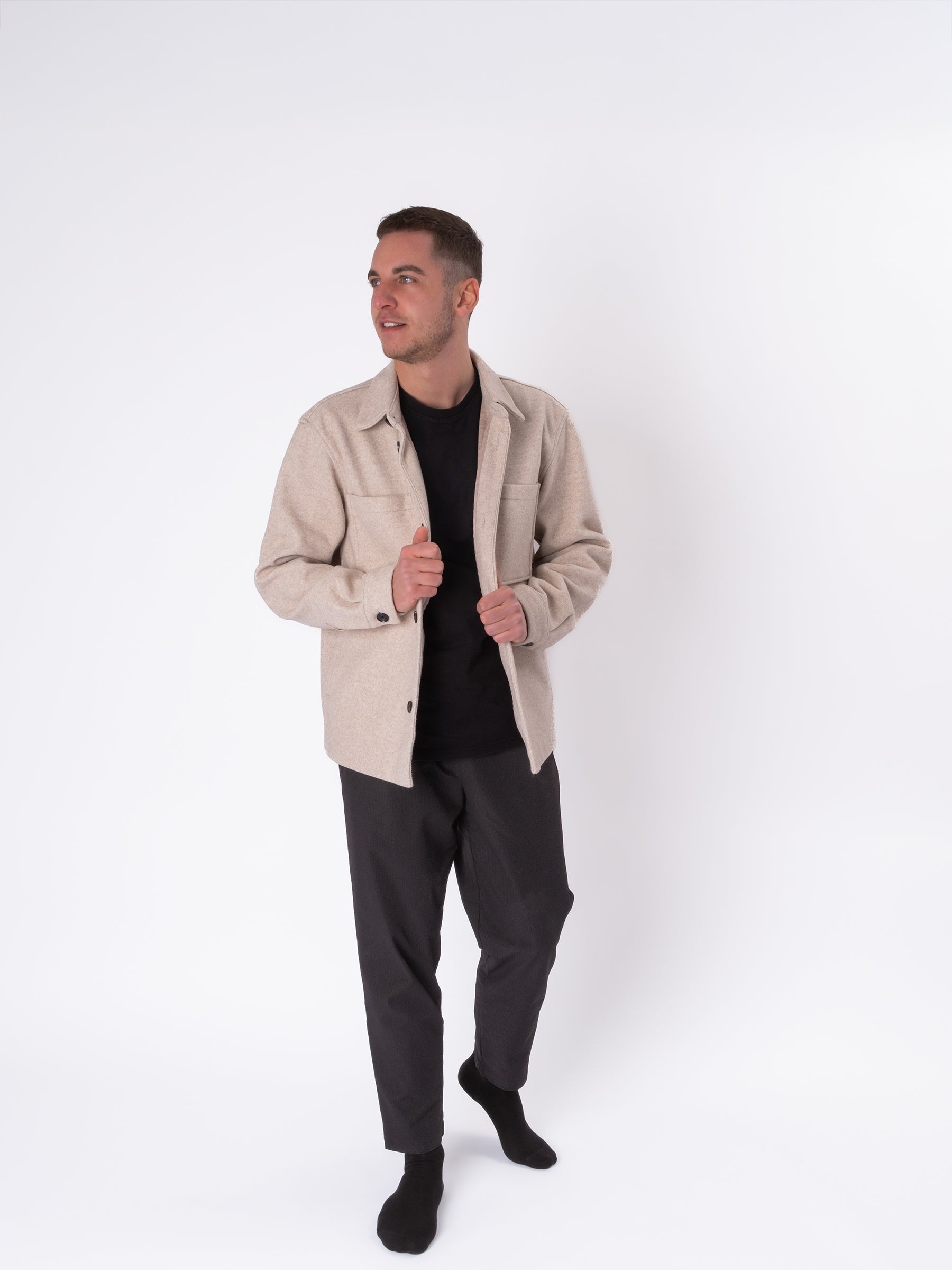 Hermann - Schwarze Socken Herren