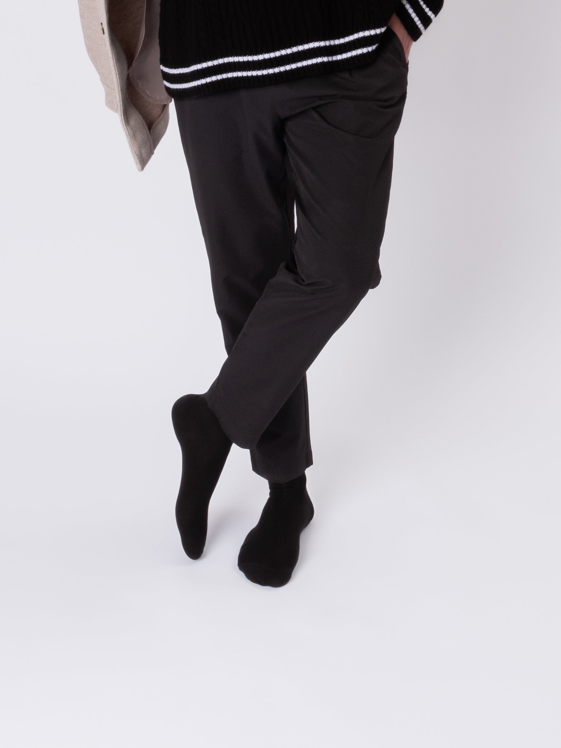 Schwarze Socken Herren