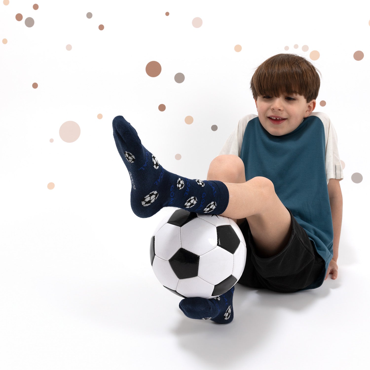Jungen & Mädchen Motiv Socken 10er Pack (Modell: Fantasia)