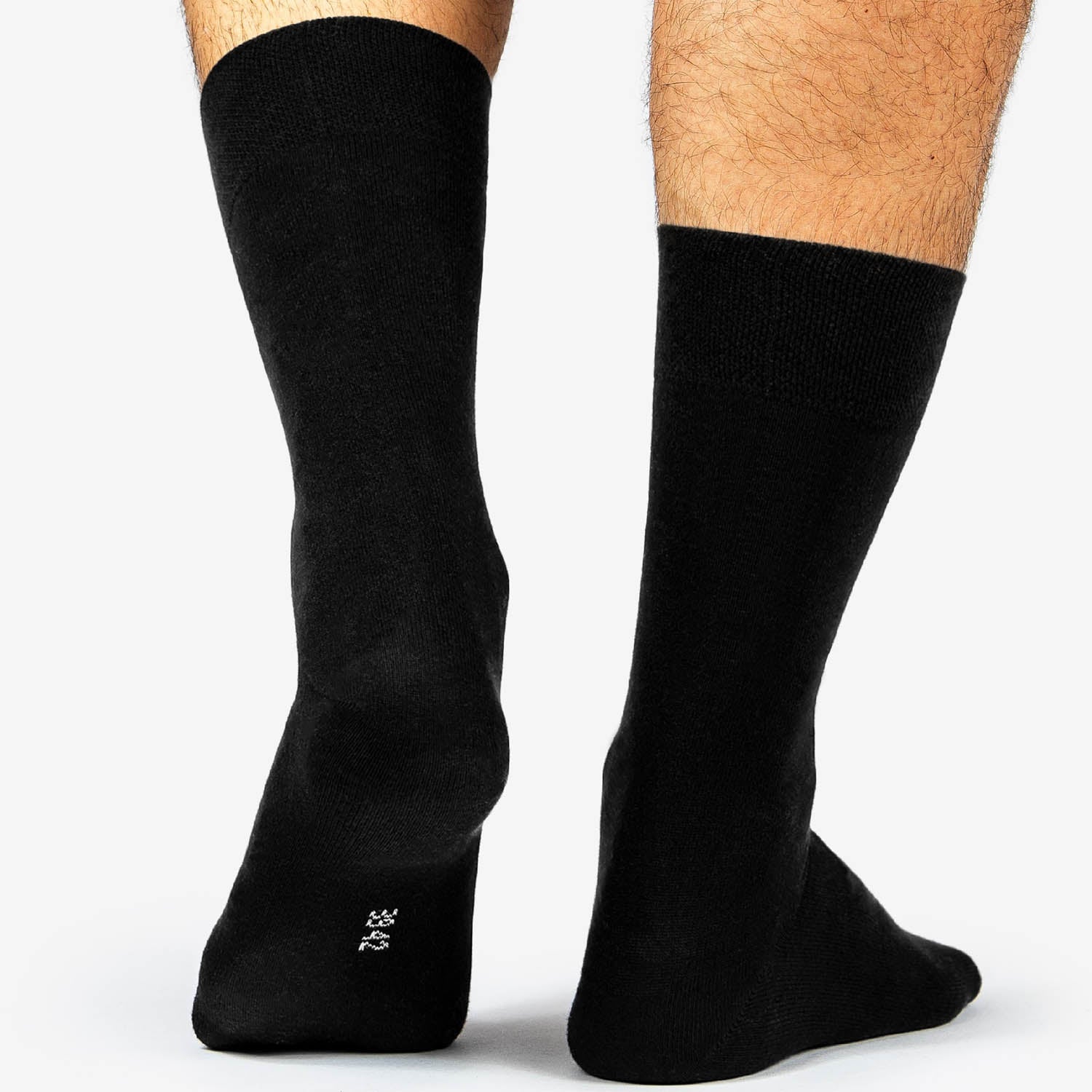 Herren Schwarze Socken 10-30er Pack (Modell: Hermann)