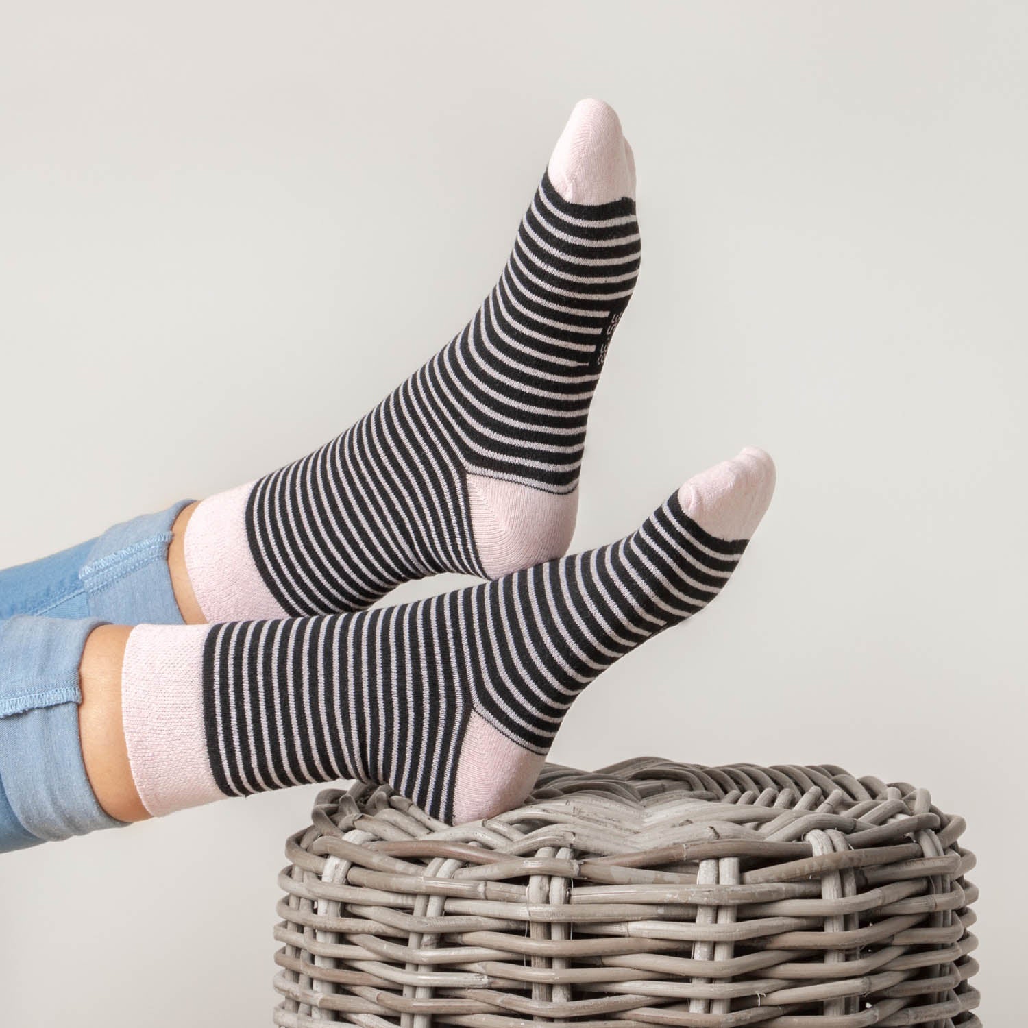 Damen Muster Socken 10er Pack (Modell: Milka)