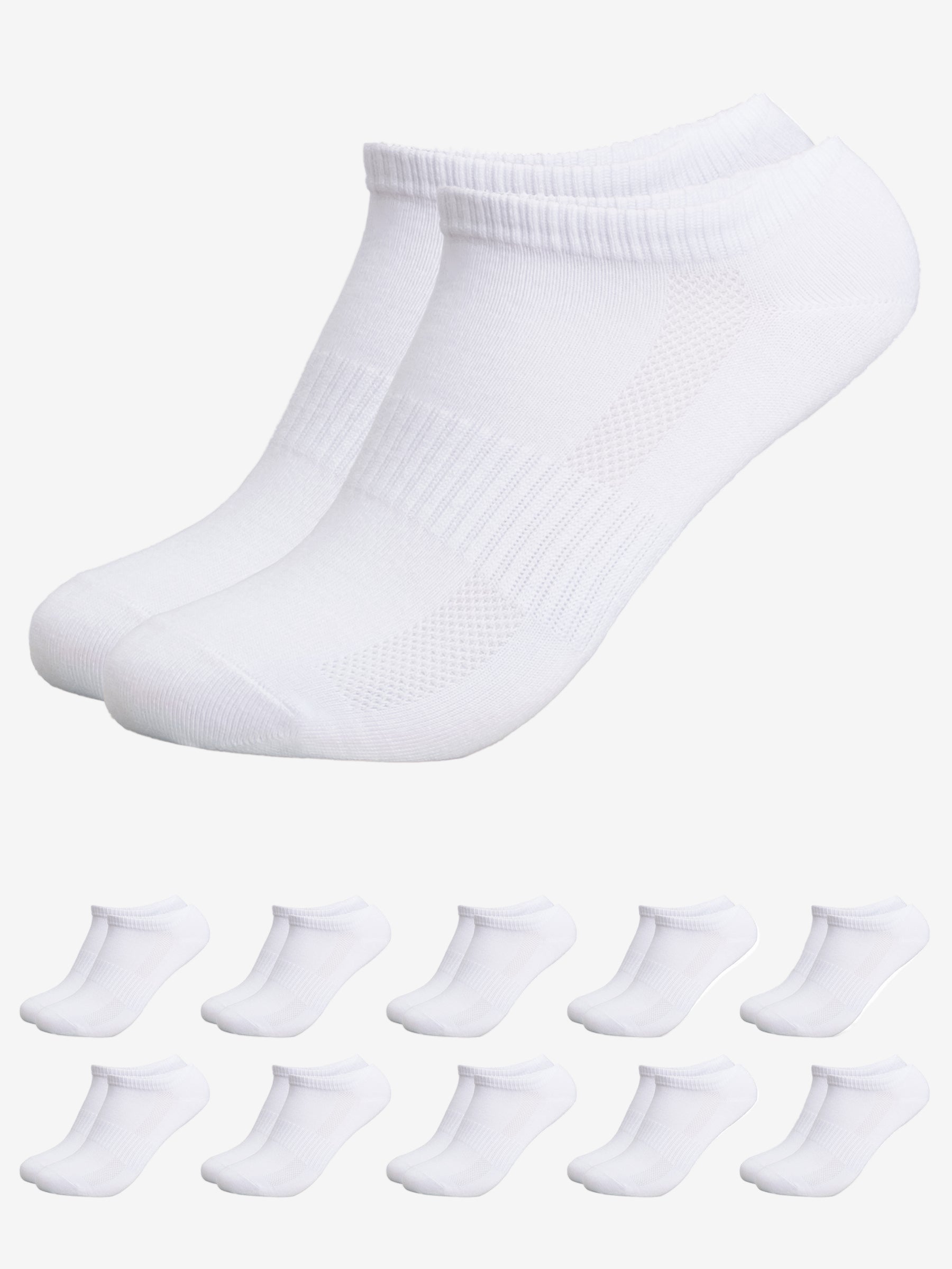 Bambus Sneaker Socken für Damen und Herren im 10er Pack kaufen