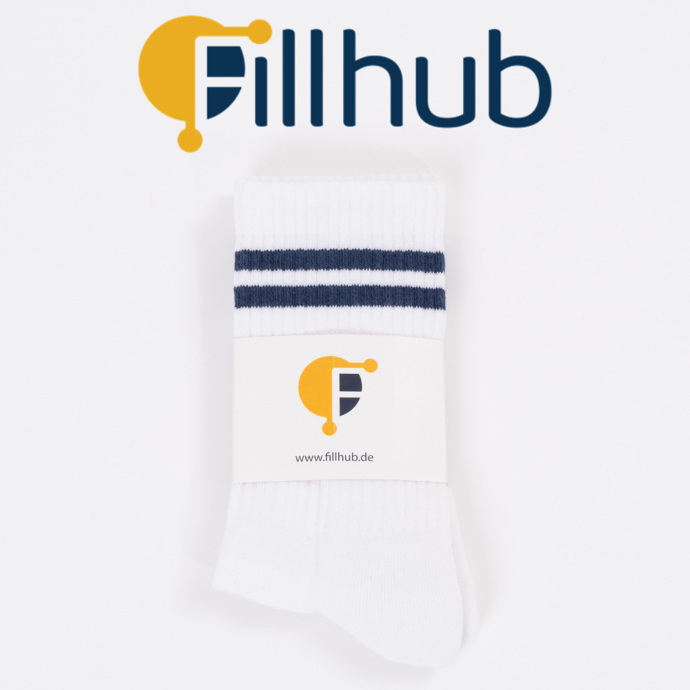 Fillhub - Hochwertige, personalisierte Tennissocken statt Standard-Merch