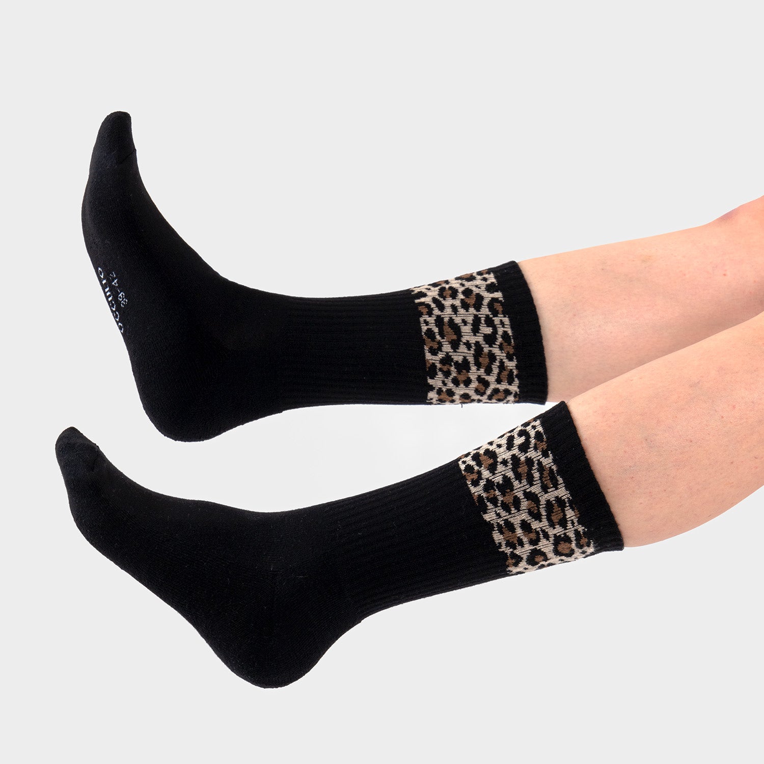 Damen Tier Muster Tennis Socken 6er Pack (Modell: Nala)