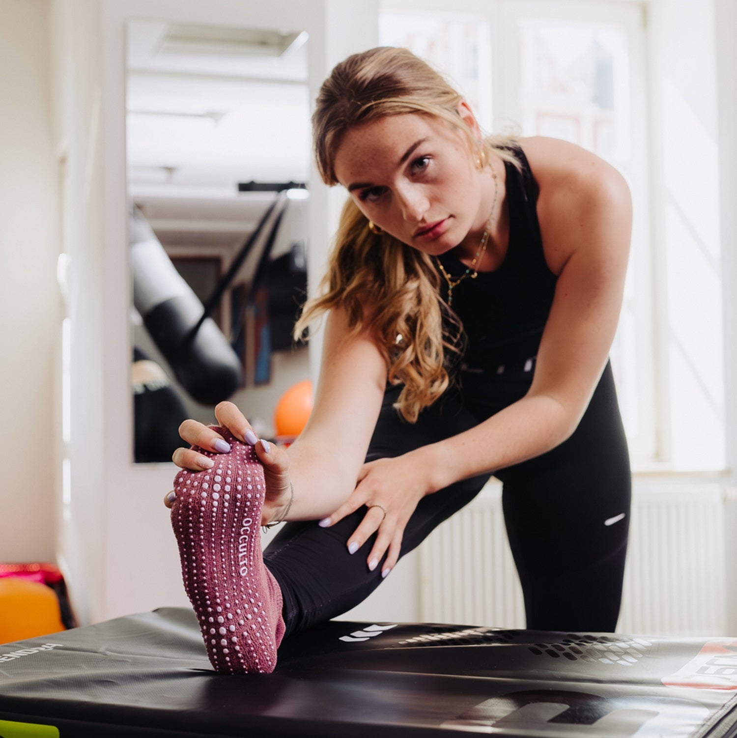Yogasocken / Stoppersocken lang / kurz