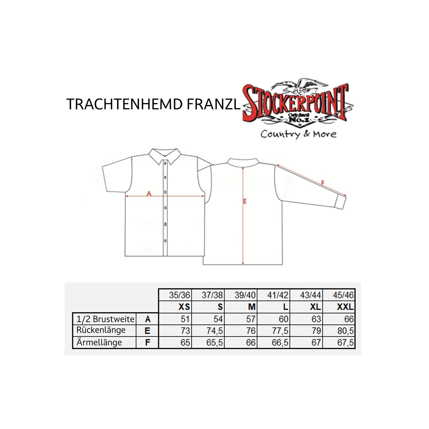 Stockerpoint Trachtenhemd OC-Franzl | kariert | modern Fit