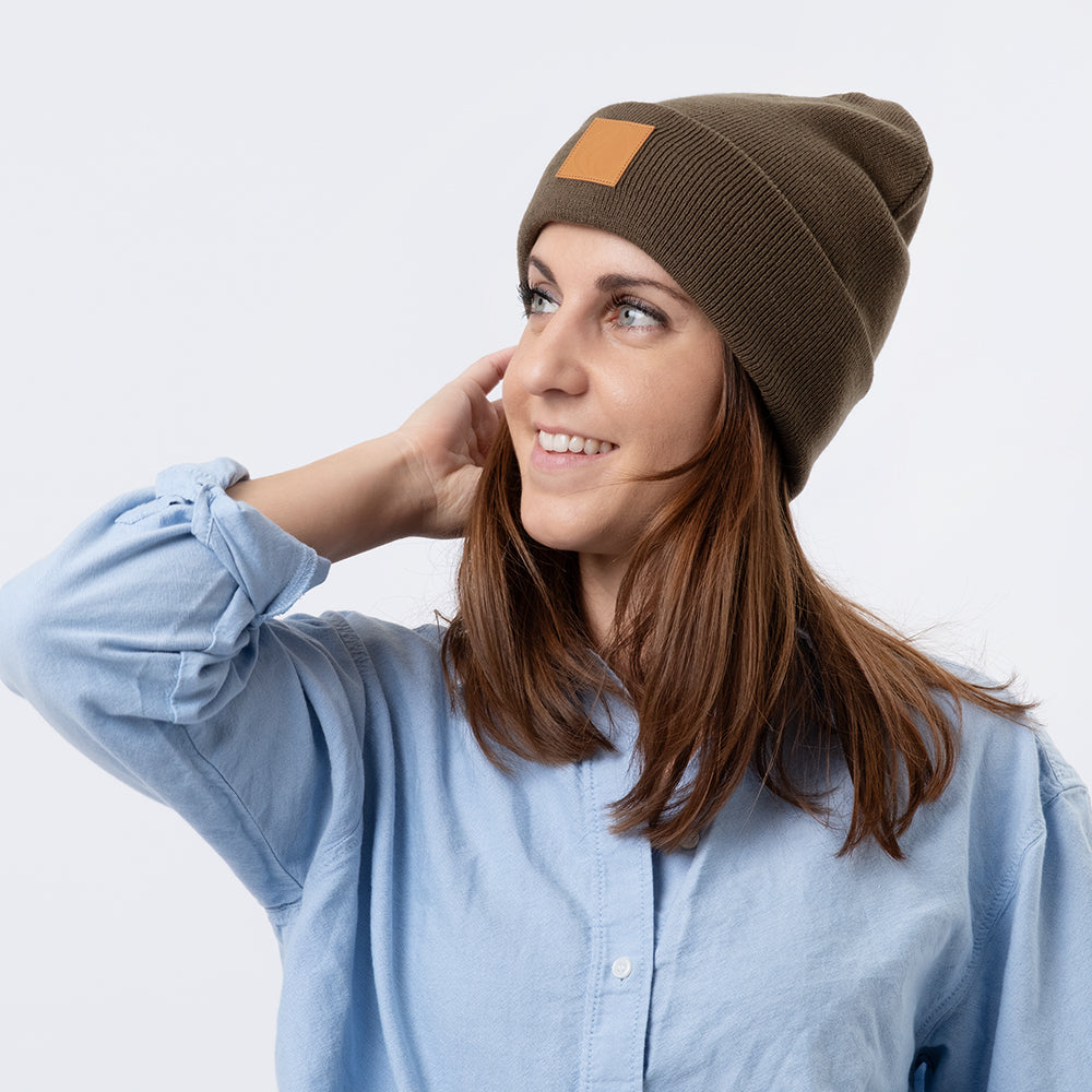 Mütze (Modell: Braunes Label)