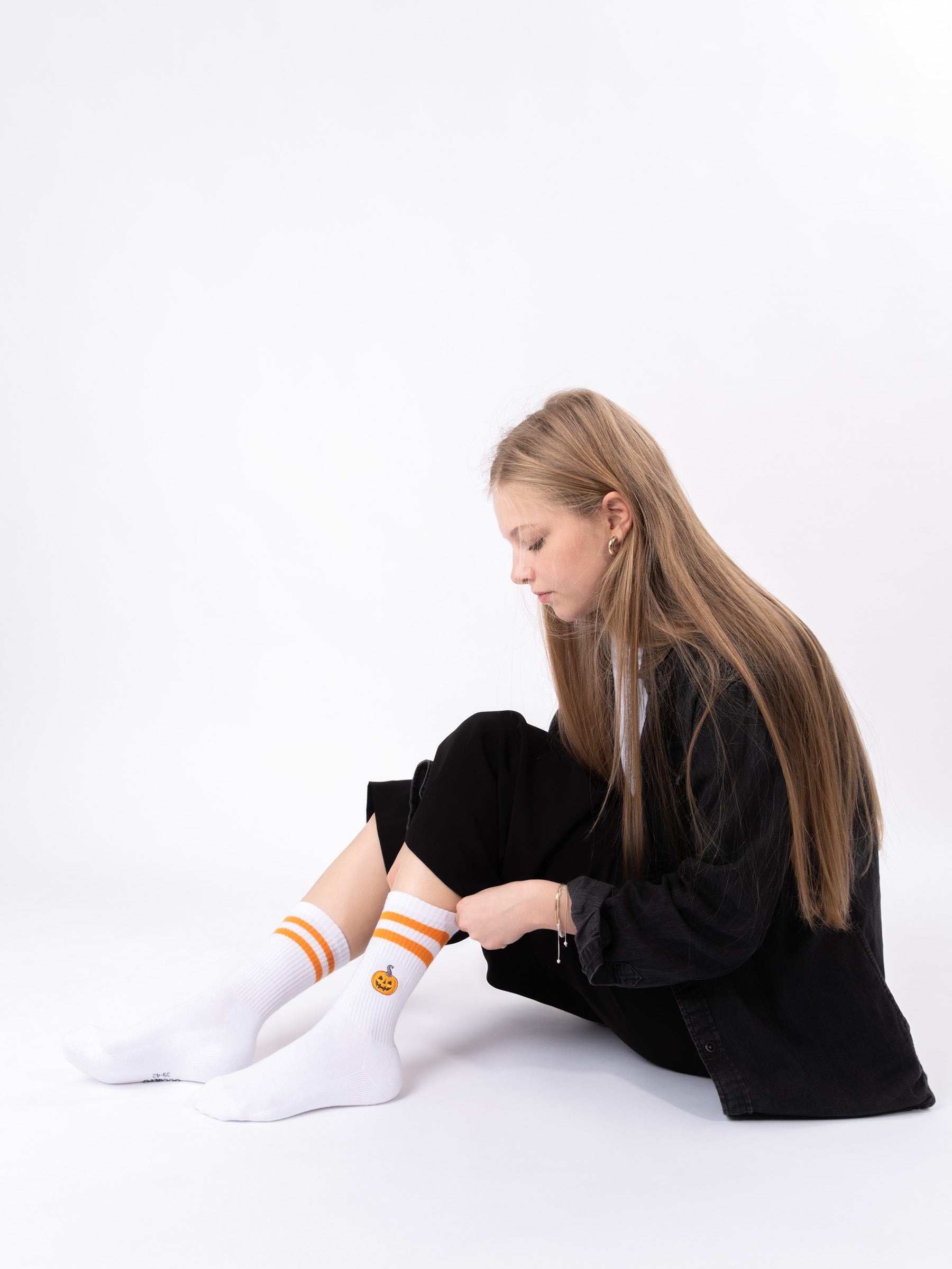 Casper - Tennissocken mit Halloween Motiv