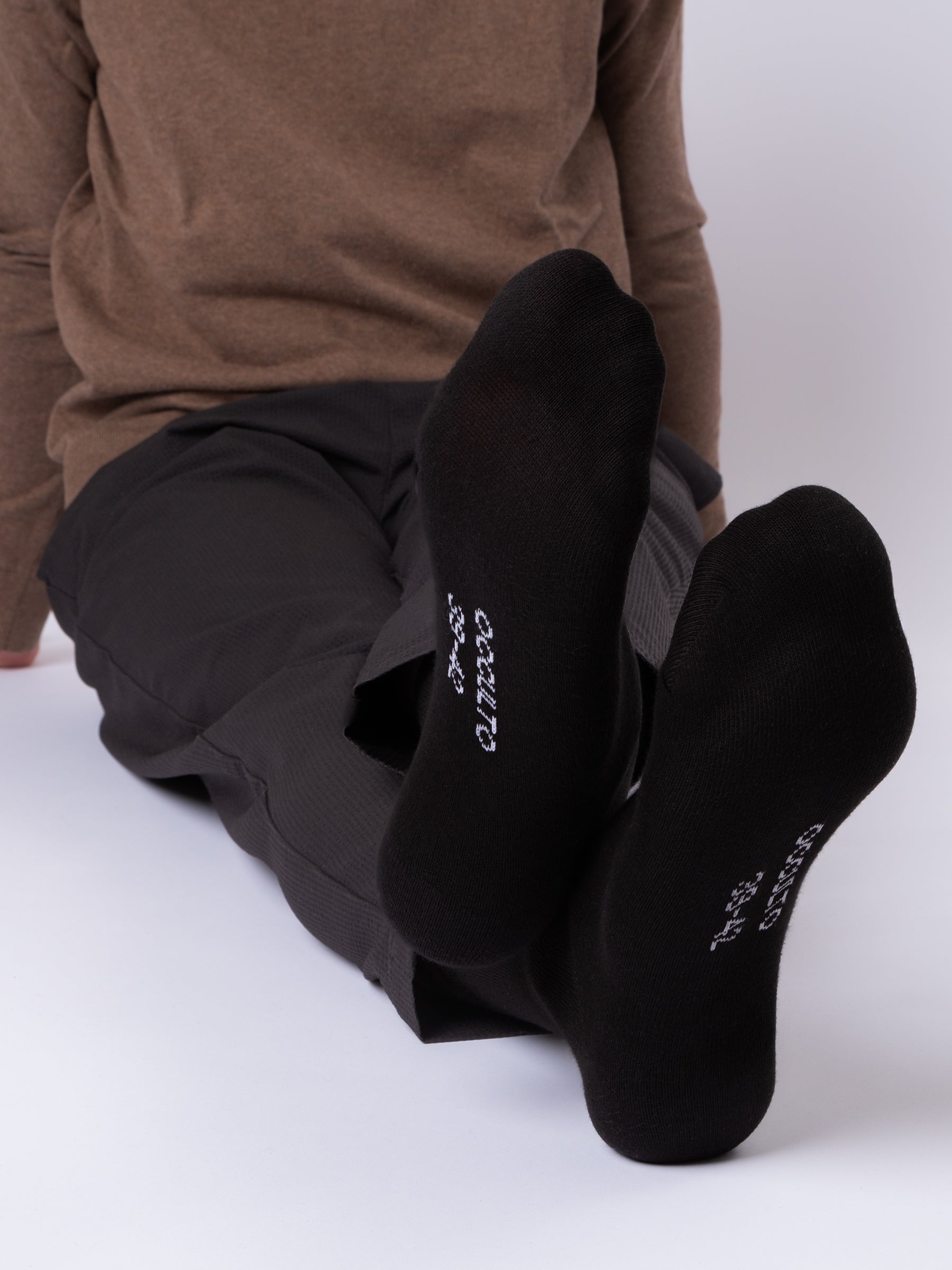 Schwarze Socken Herren