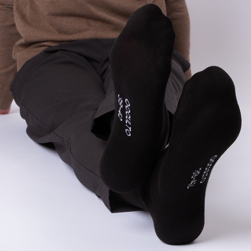 Herren Schwarze Socken 10-30er Pack (Modell: Hermann)
