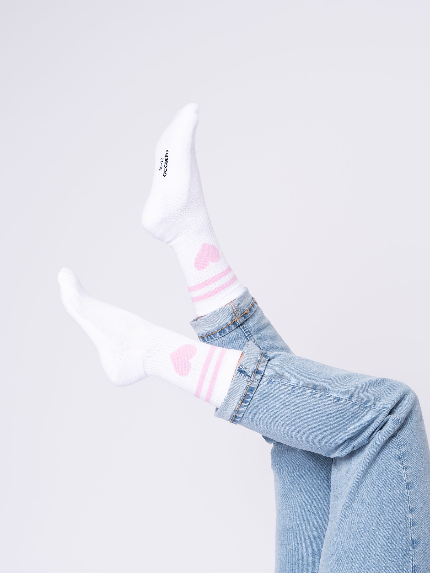 Venus - Tennissocken mit Herzmotiv Damen