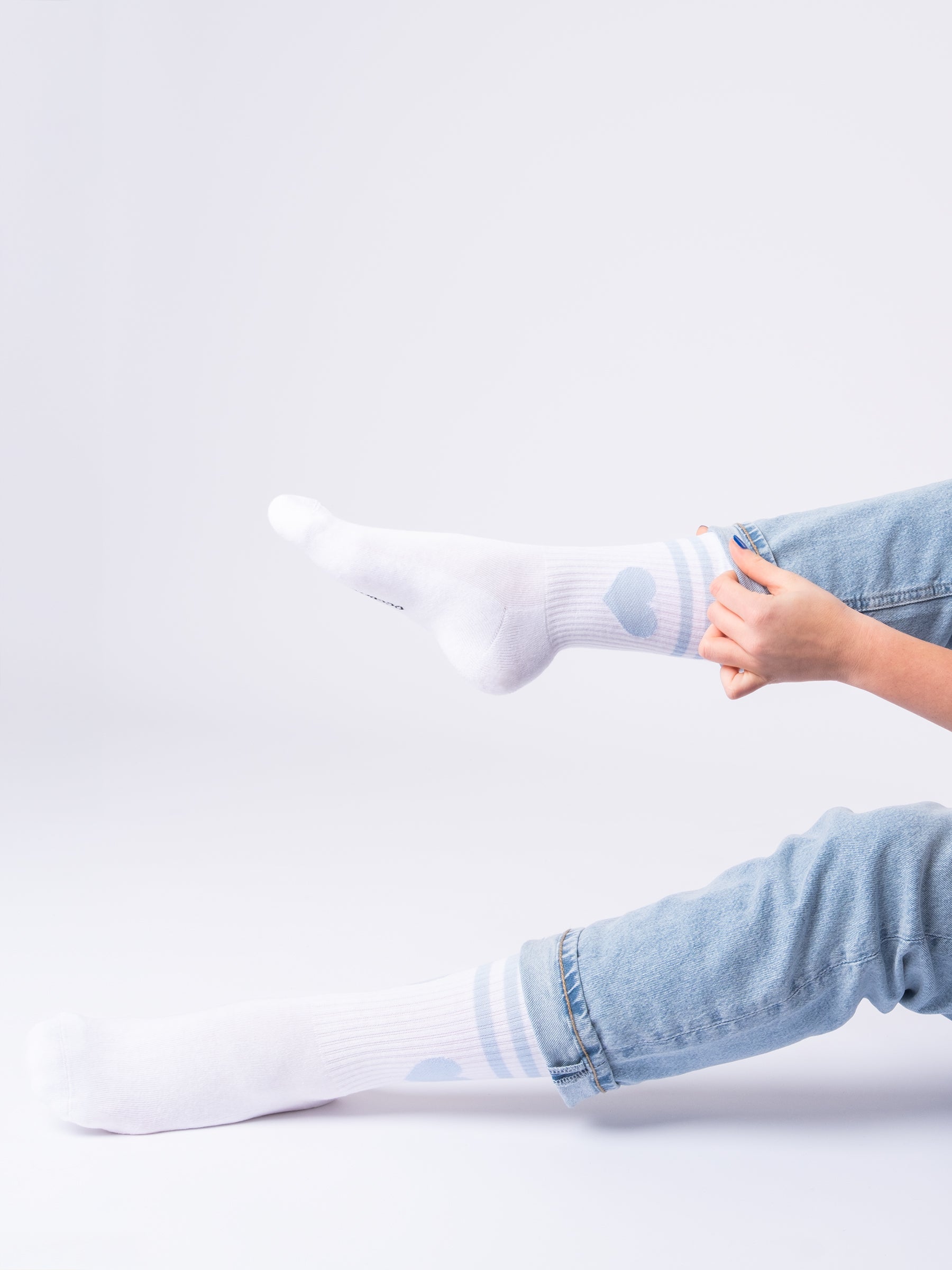 Venus - Tennissocken mit Herzmotiv Damen