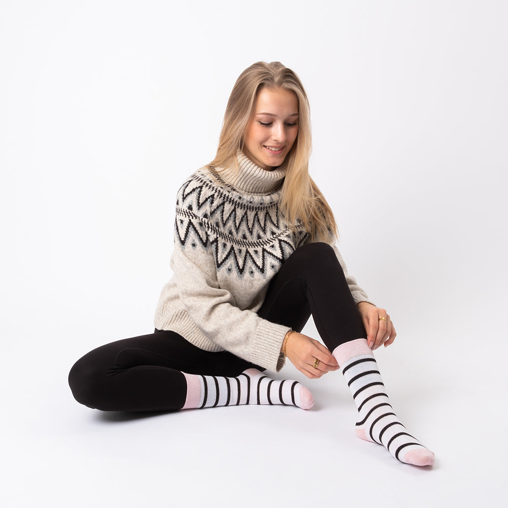 Damen Baumwollsocken 10er Pack (Modell: Lotte)