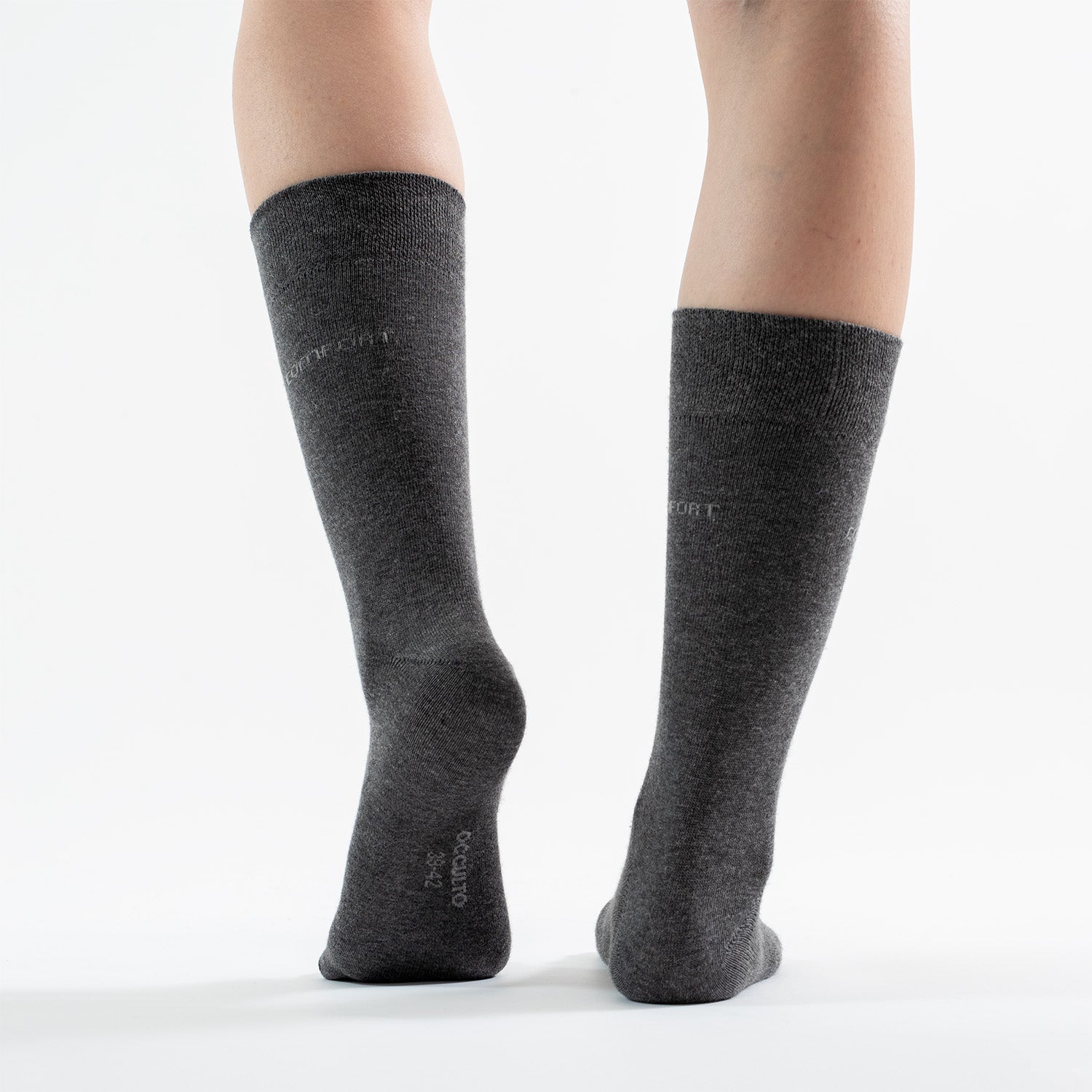 Damen Komfort Socken ohne Gummibund ohne Naht aus Baumwolle 6er Pack (Modell: Gabi)