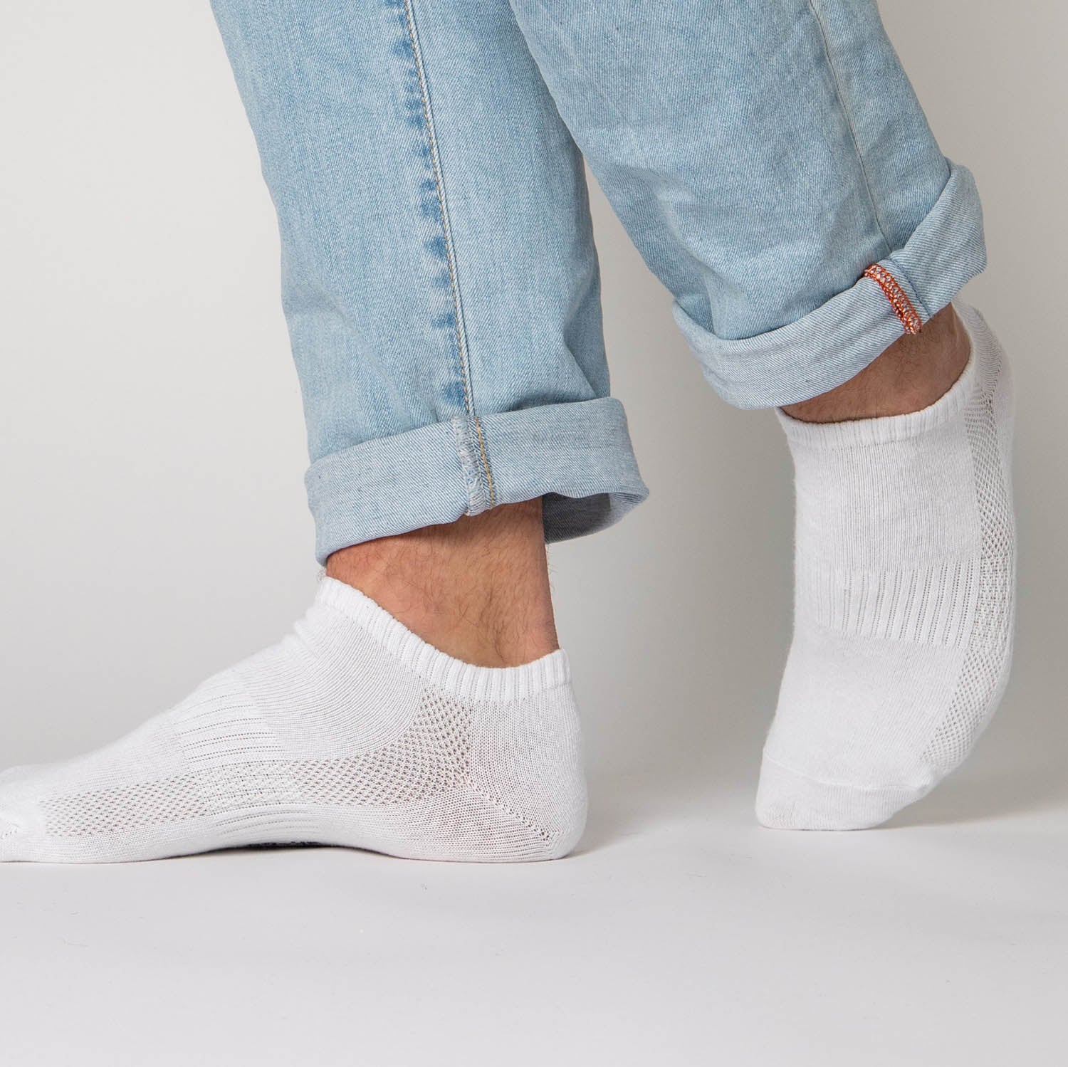 Herren Sneaker Socken aus Bio-Baumwolle 10er Pack (Modell: Johannes)