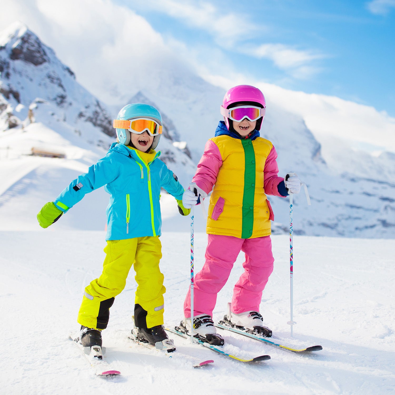 Kinder Skisocken 2er Pack