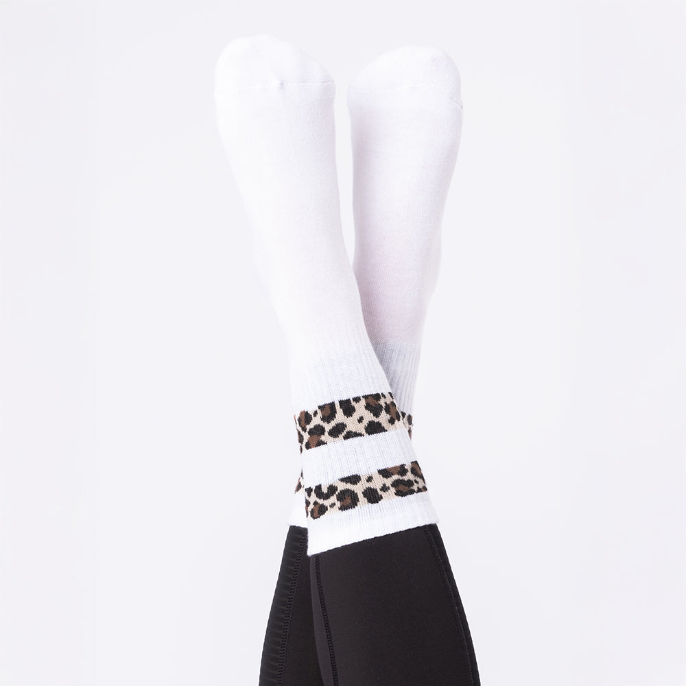 Damen Tier Muster Tennis Socken 6er Pack (Modell: Nala)