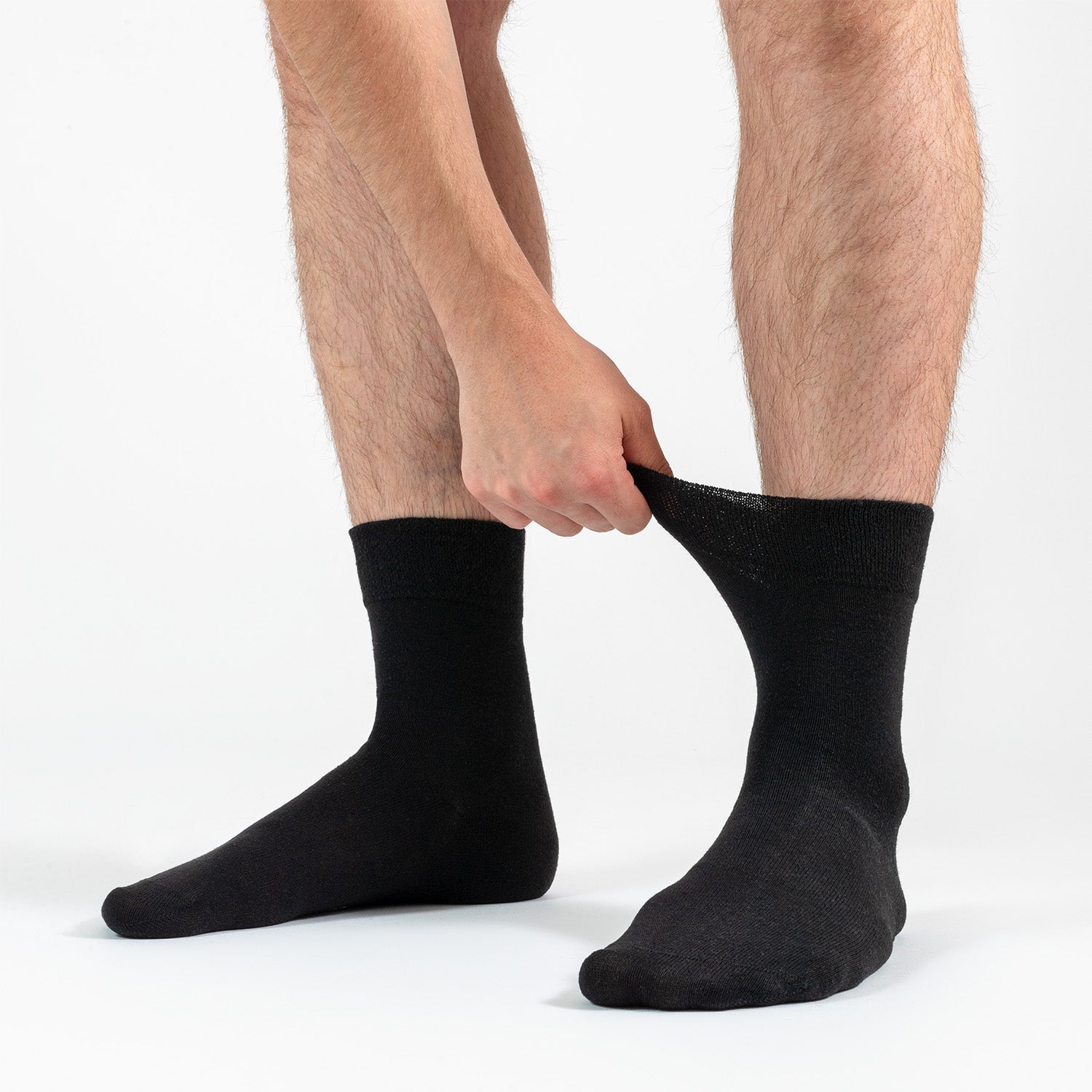 Diabetikersocken Herren ohne Naht ohne Gummibund Baumwolle 6er Pack (Modell: Oliver)