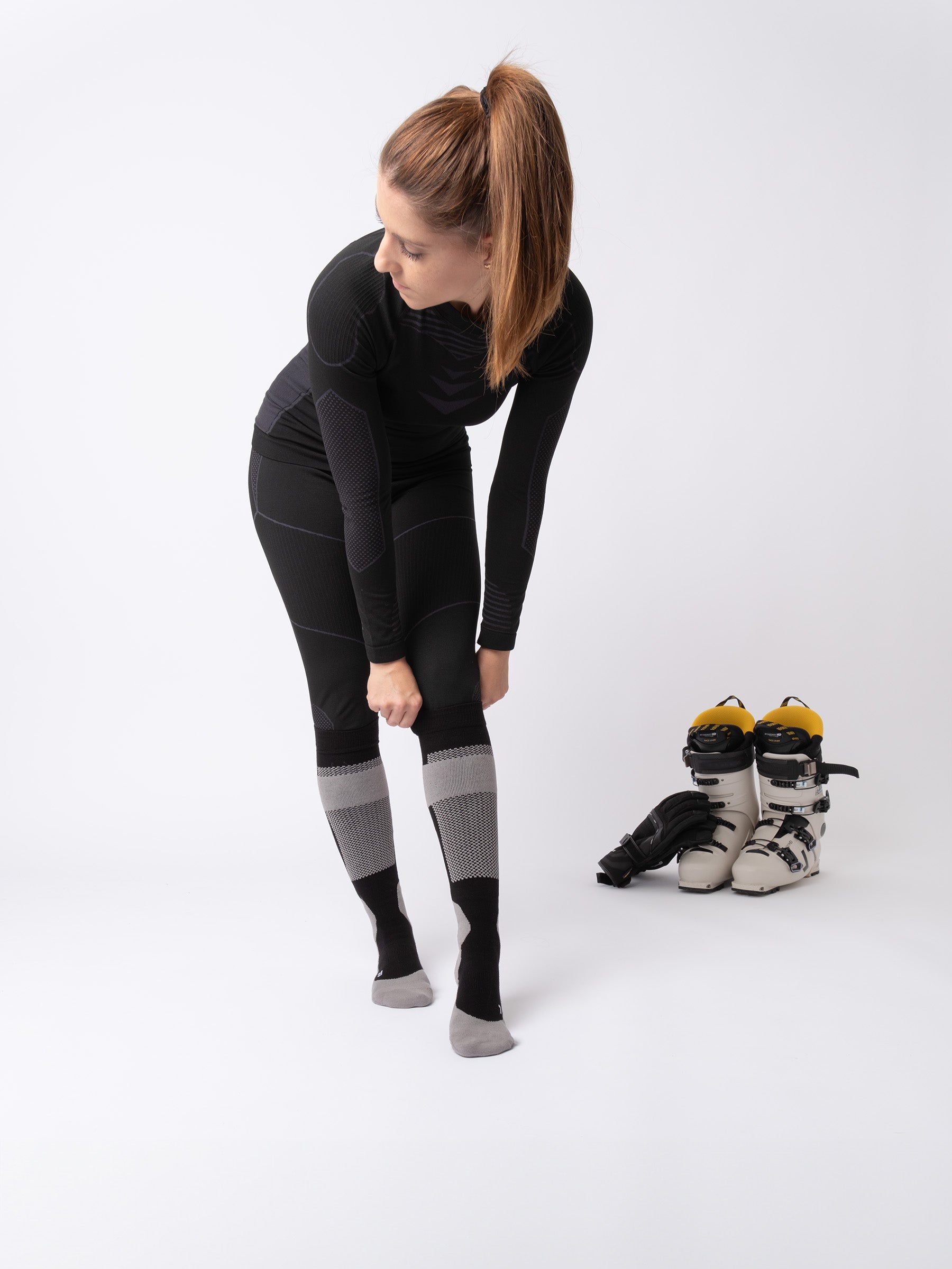 Kompressions Skisocken Damen