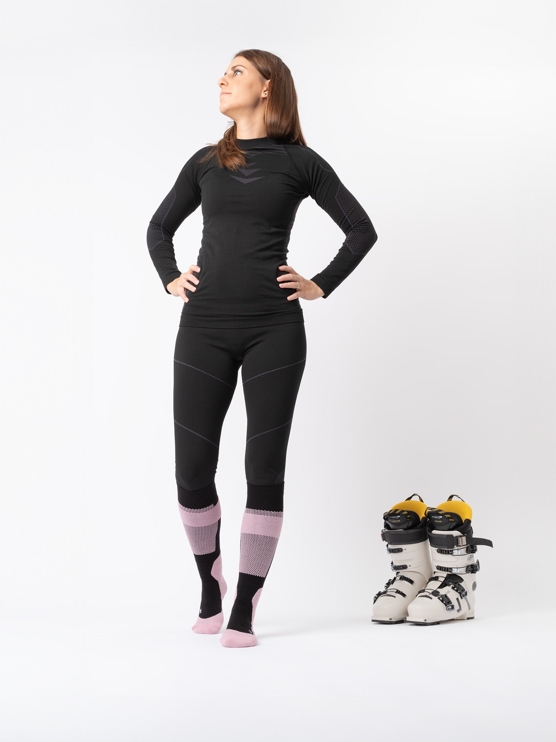 Kompressions Skisocken Damen