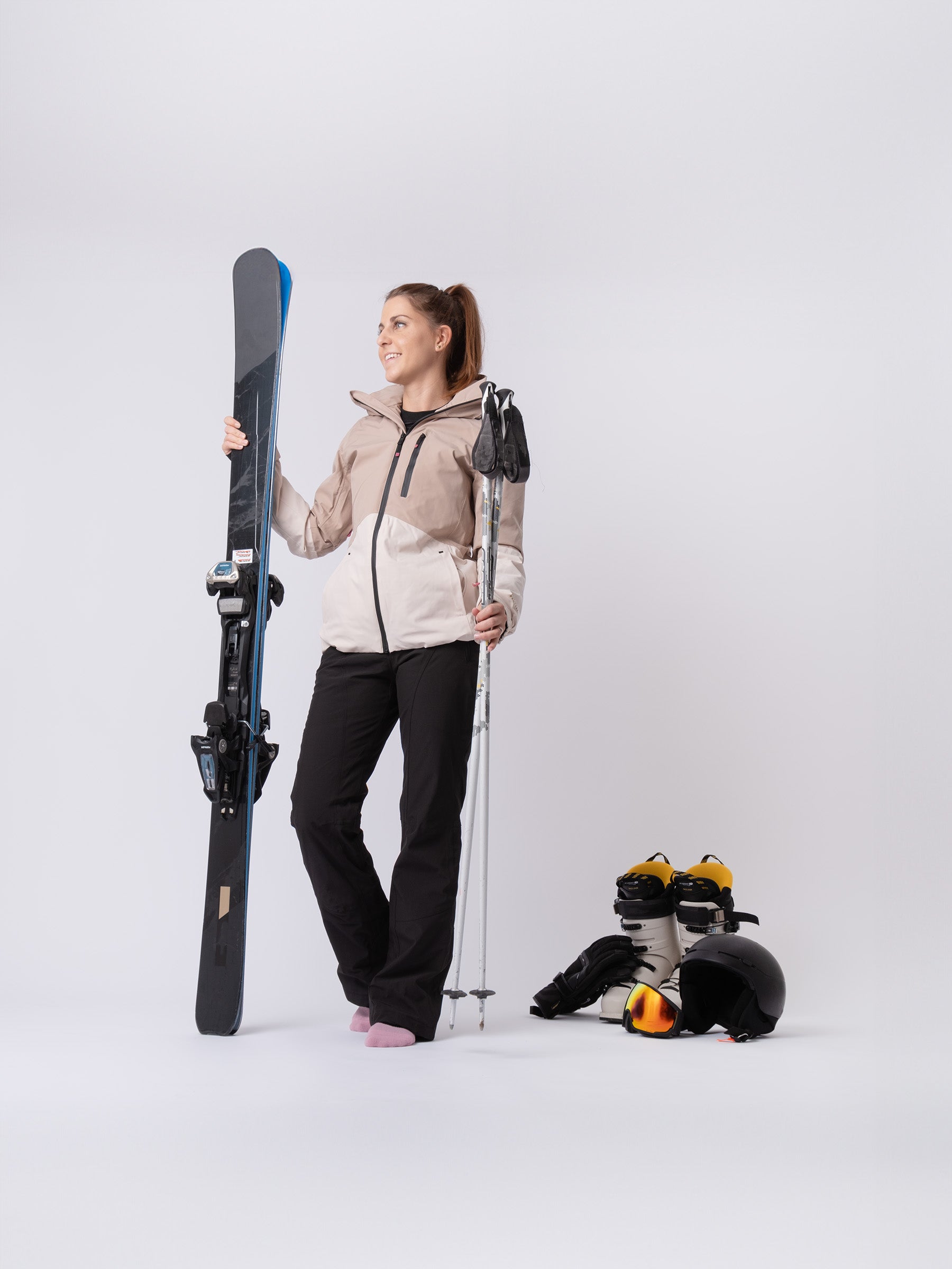 Kompressions Skisocken Damen