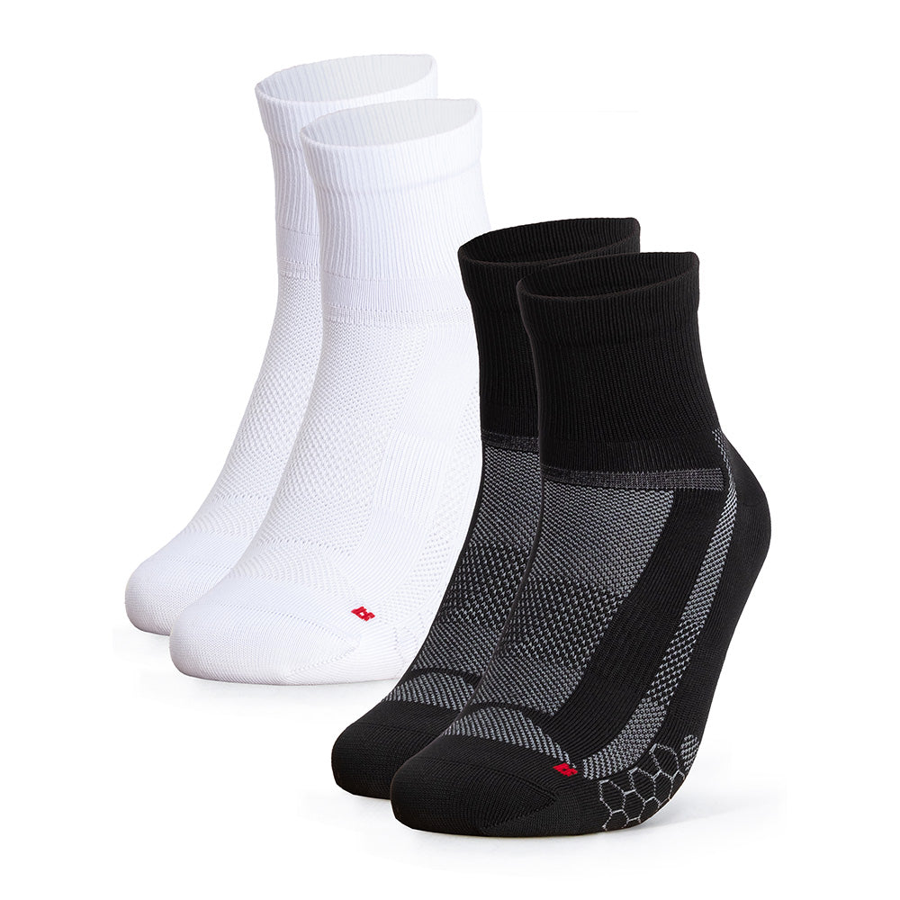 Herren & Damen kurze Rennradsocken 2er Pack (Modell: Thomas)
