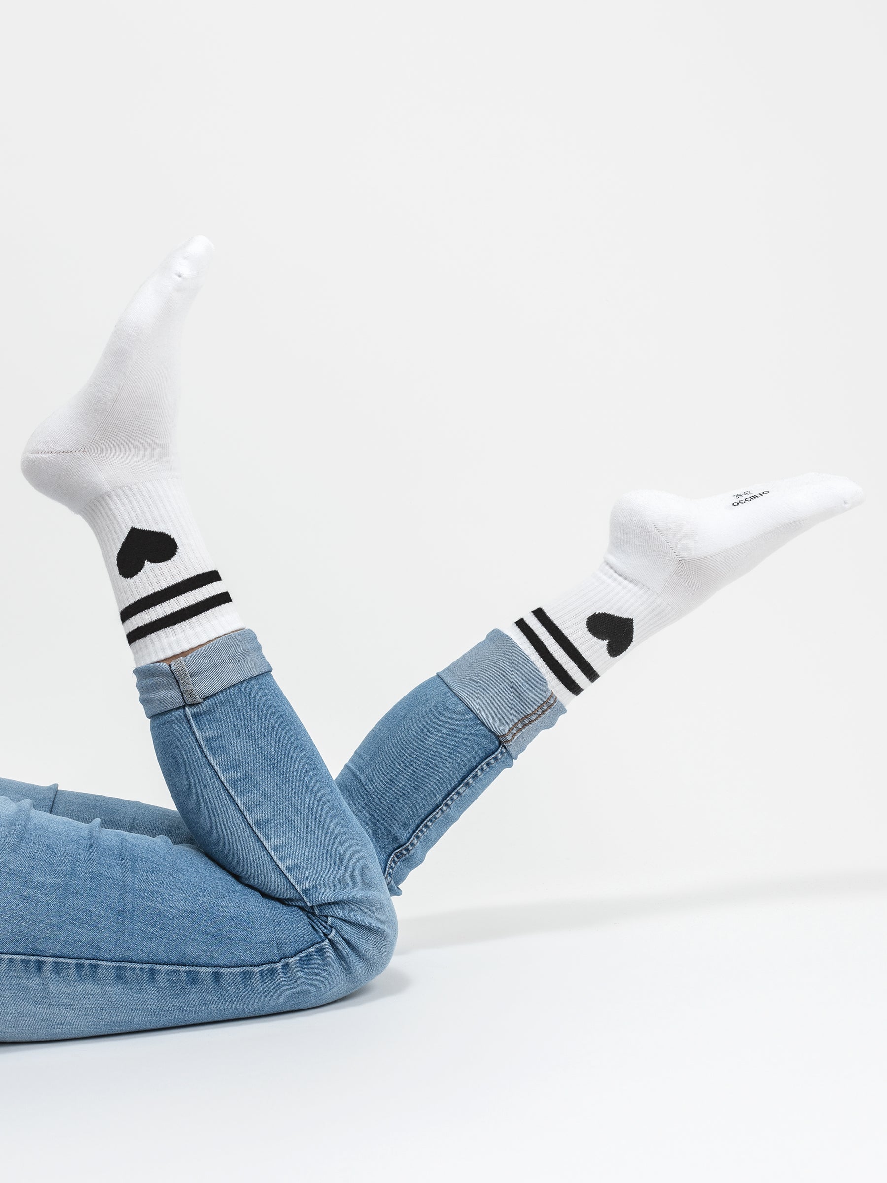 Venus - Tennissocken mit Herzmotiv Damen