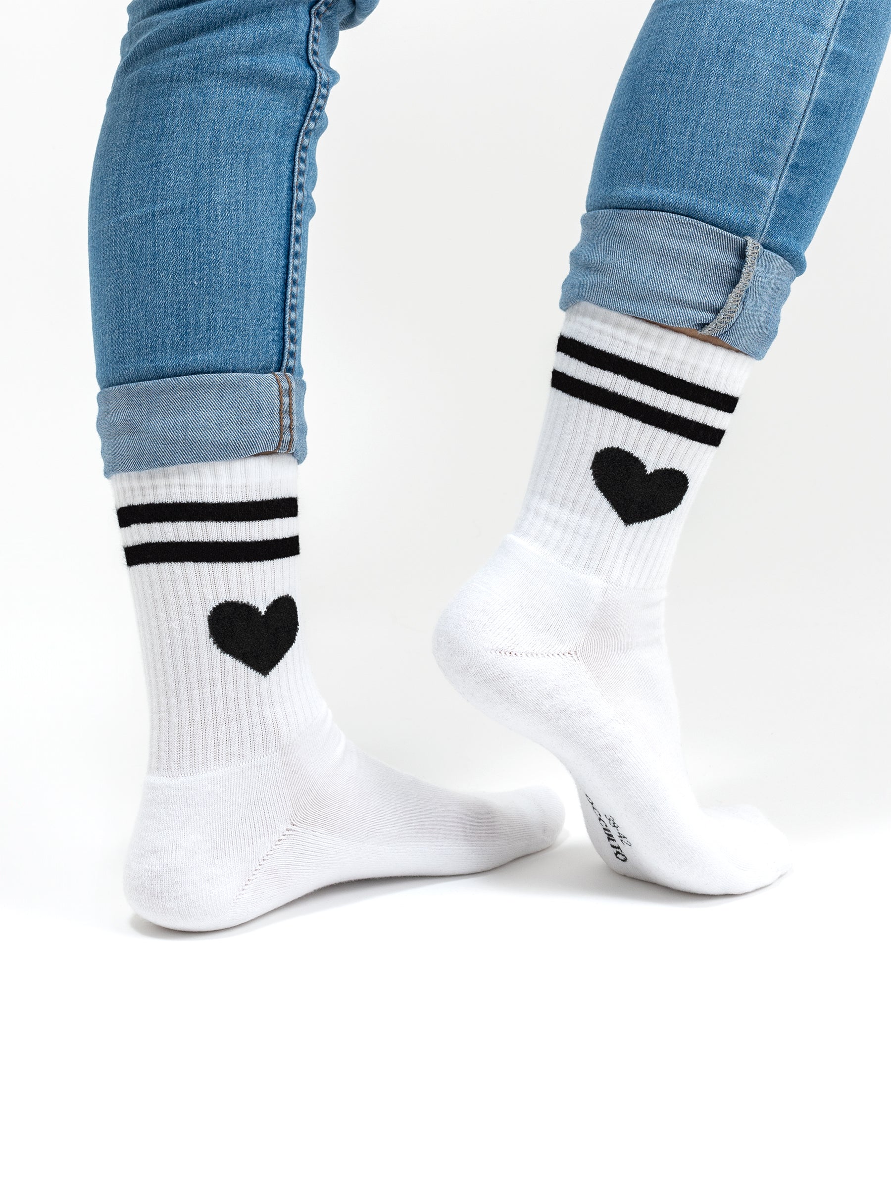 Venus - Tennissocken mit Herzmotiv Damen