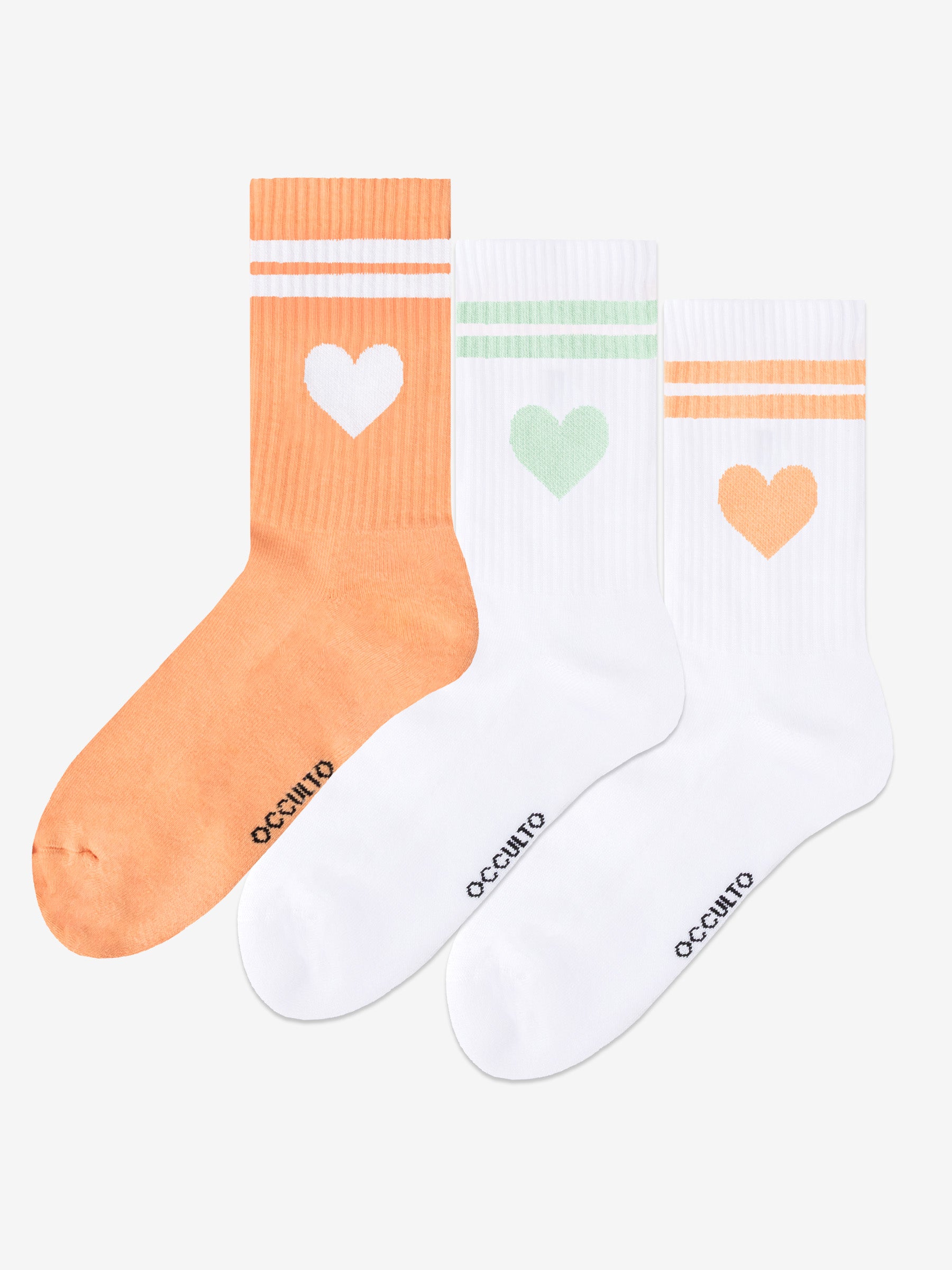 Venus - Tennissocken mit Herzmotiv Damen